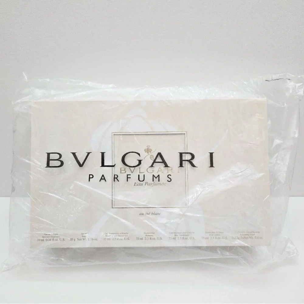 BVLGARI Eau Parfumée Eau Le Blanc boxed Gift Set - Picture 5 of 5